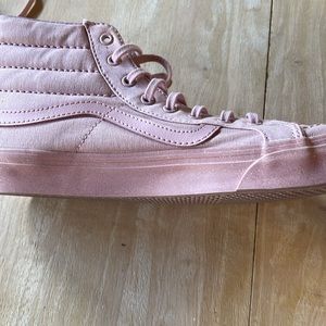 Vans high top glitter sneakers